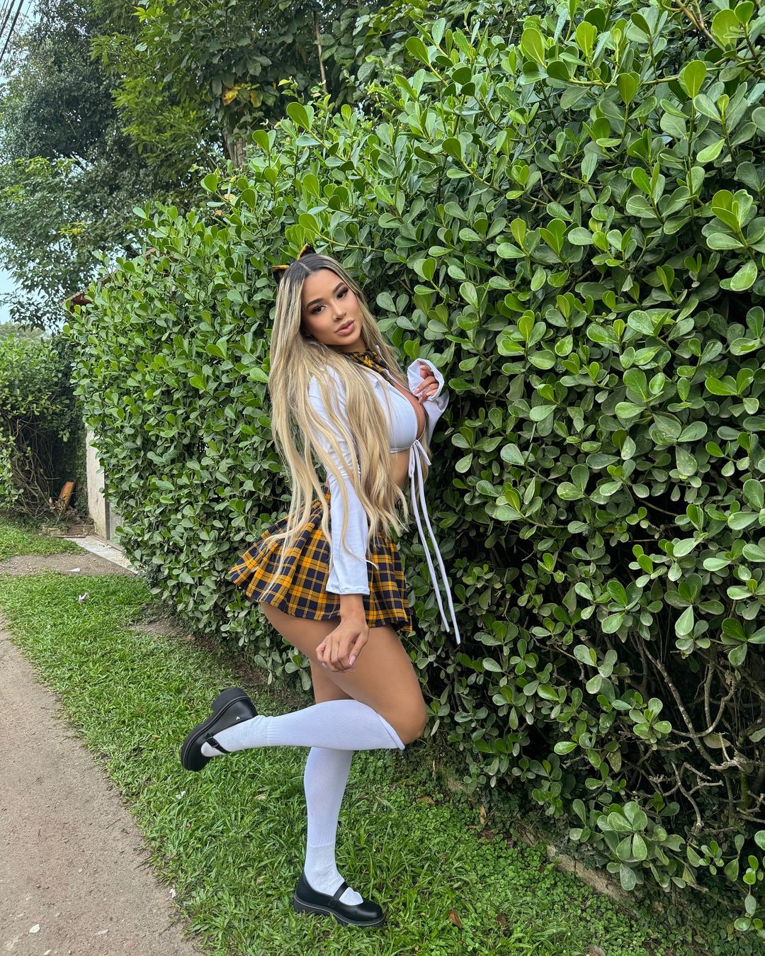 Ray Fox a gata da mansão maromba no tiktok